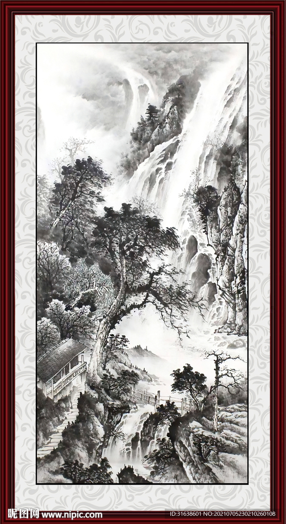 山水画 