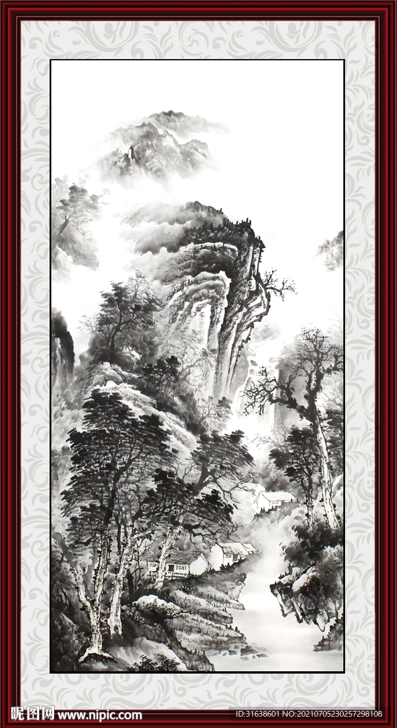 山水画 