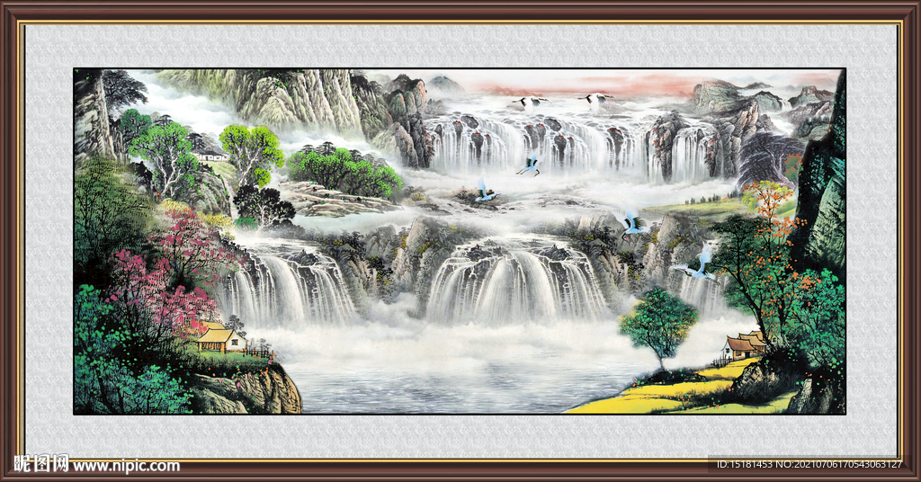 山水画 