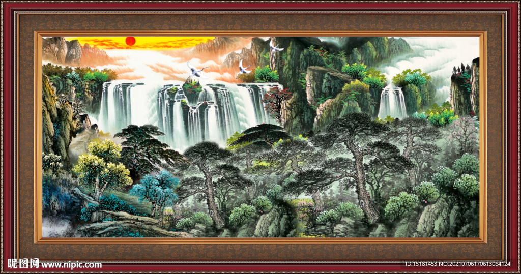 山水风景 