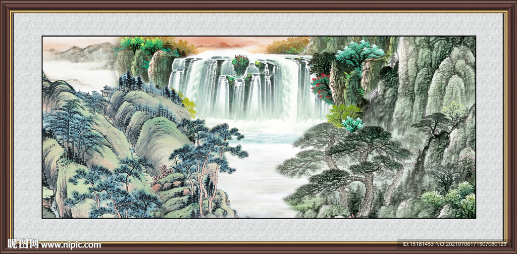 山水画 