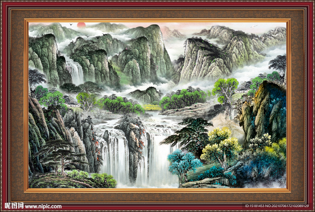 山水画 