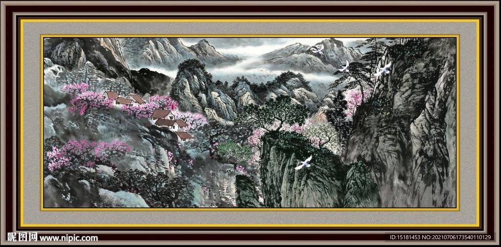 大气国画 