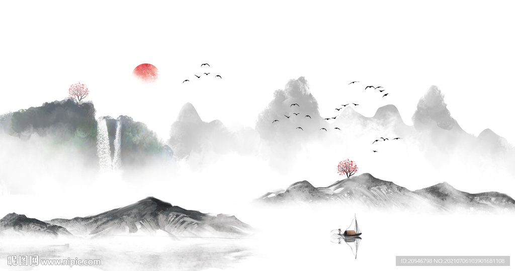 山水画