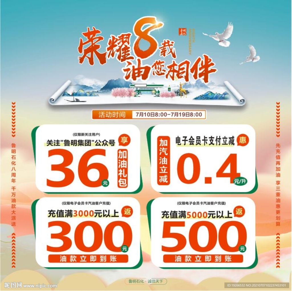 加油站8周年庆