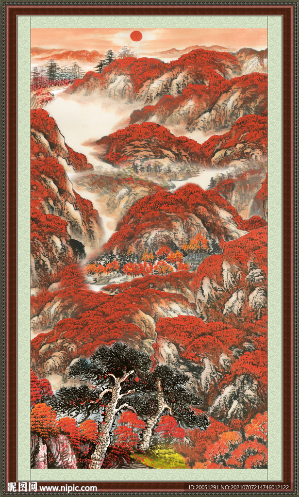 国画山水