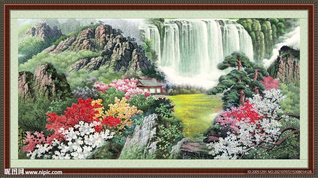 山水画 