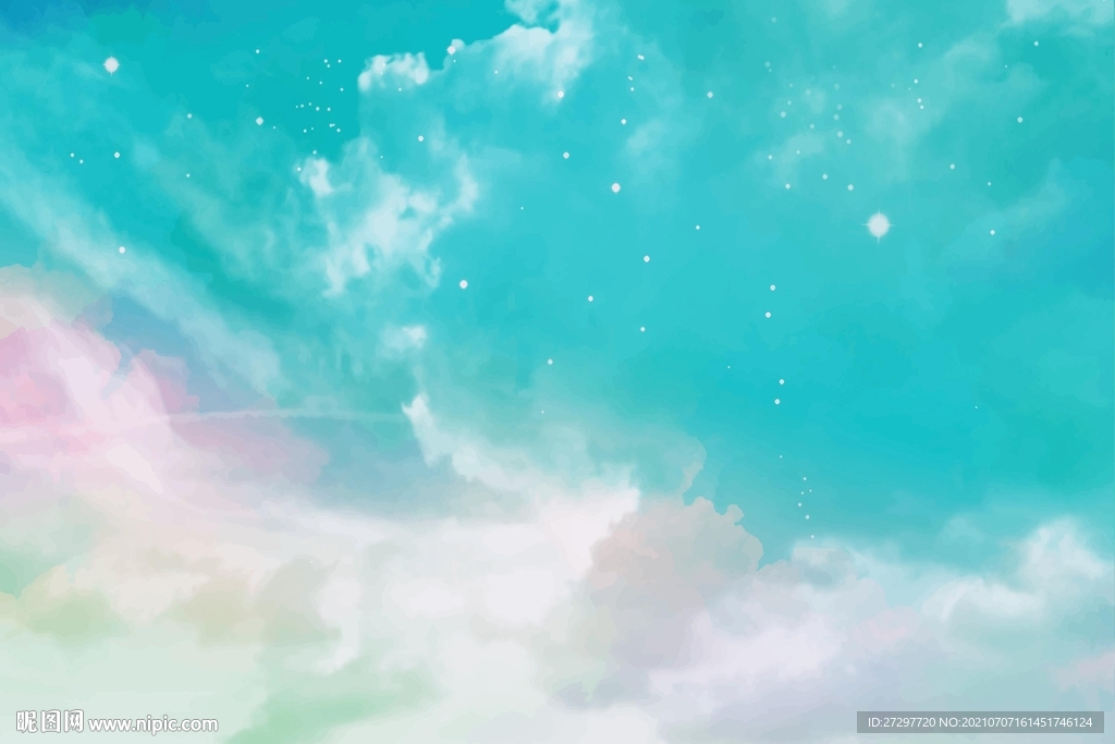 手绘天空