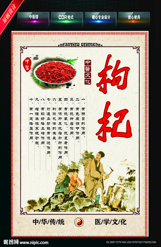 枸杞 中药材