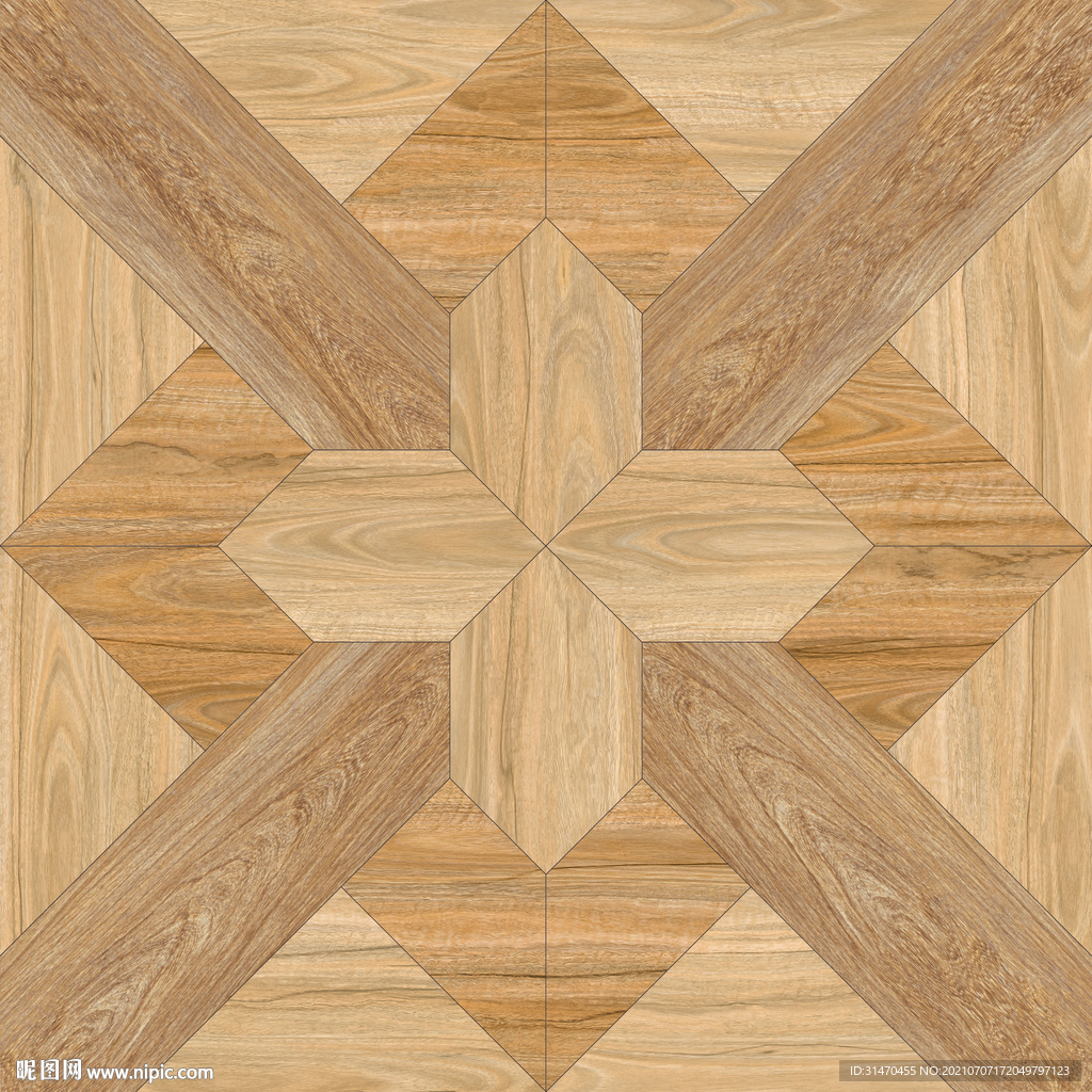 木纹拼花地砖通道分色文件