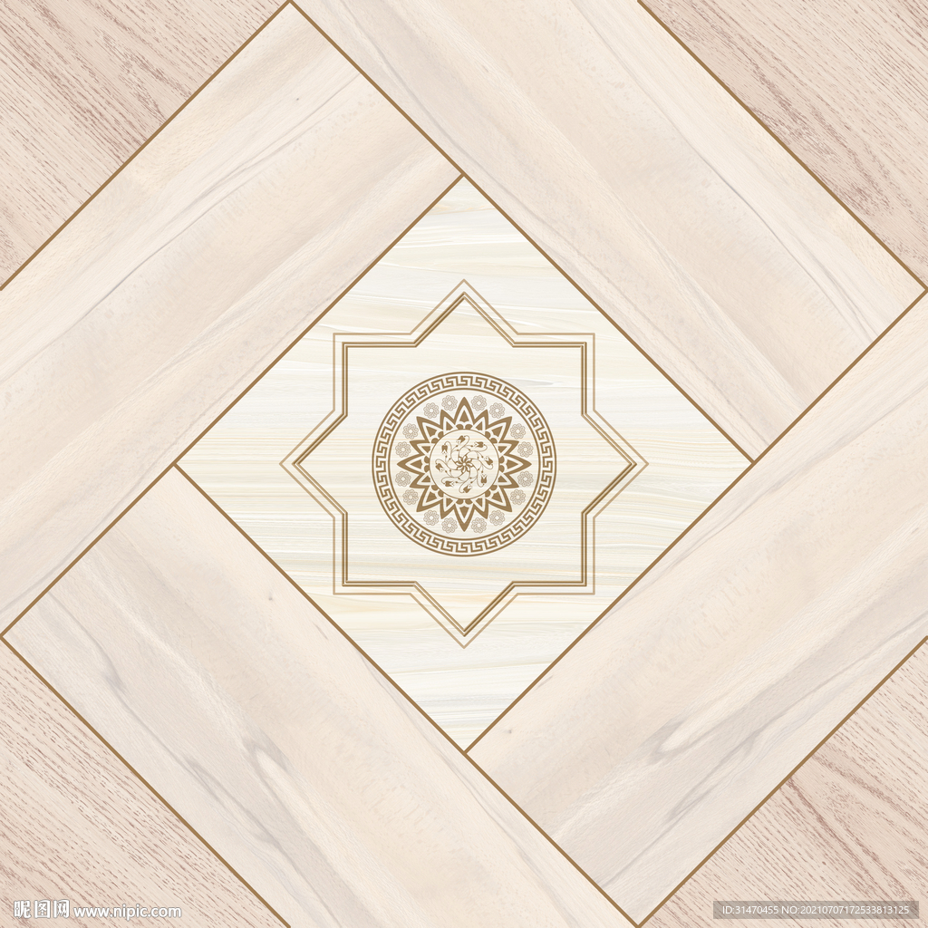 木纹拼花地砖设计通道分色文件