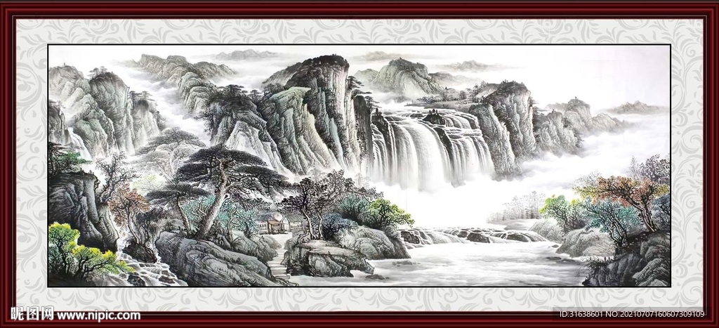 山水画