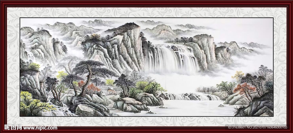 山水画
