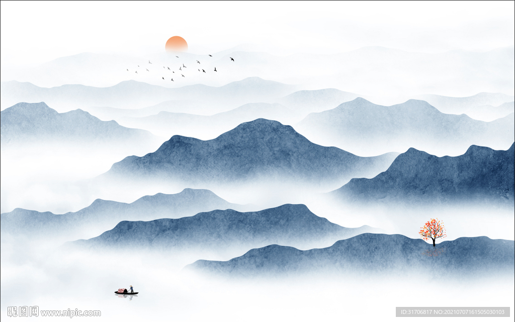 山水画