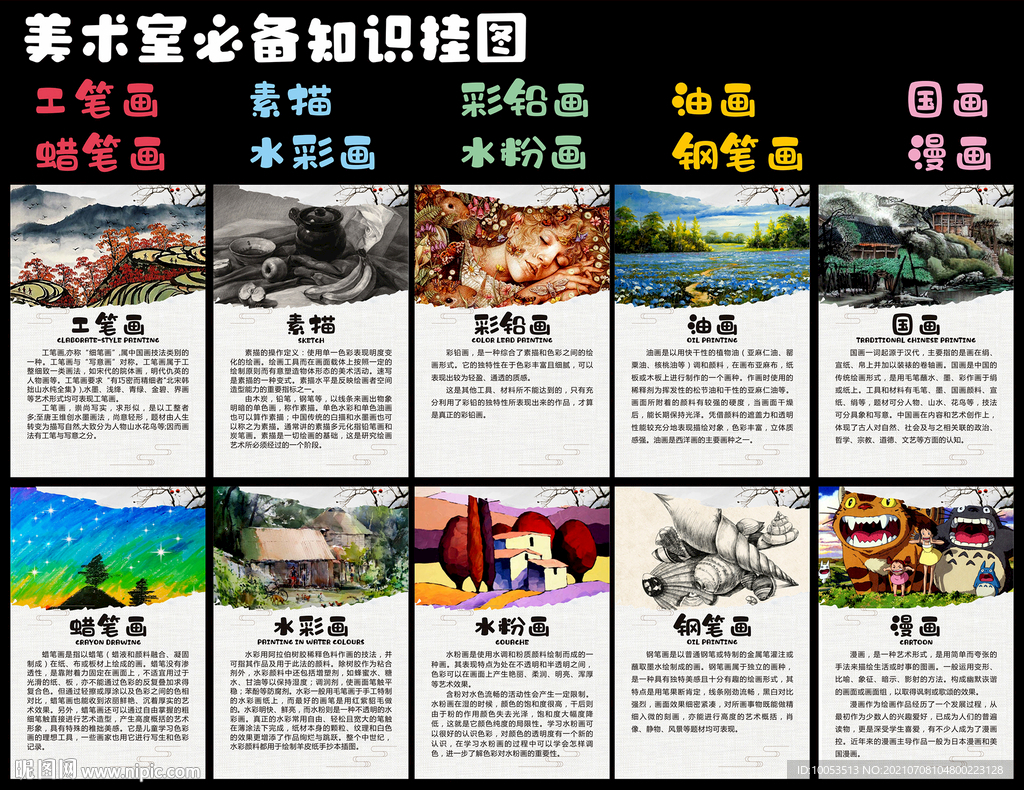 美术挂图
