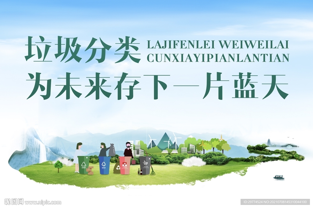 垃圾分类海报