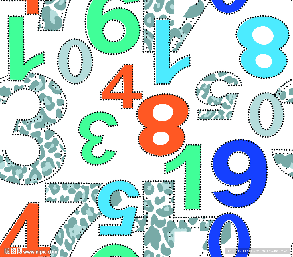 小点子数字
