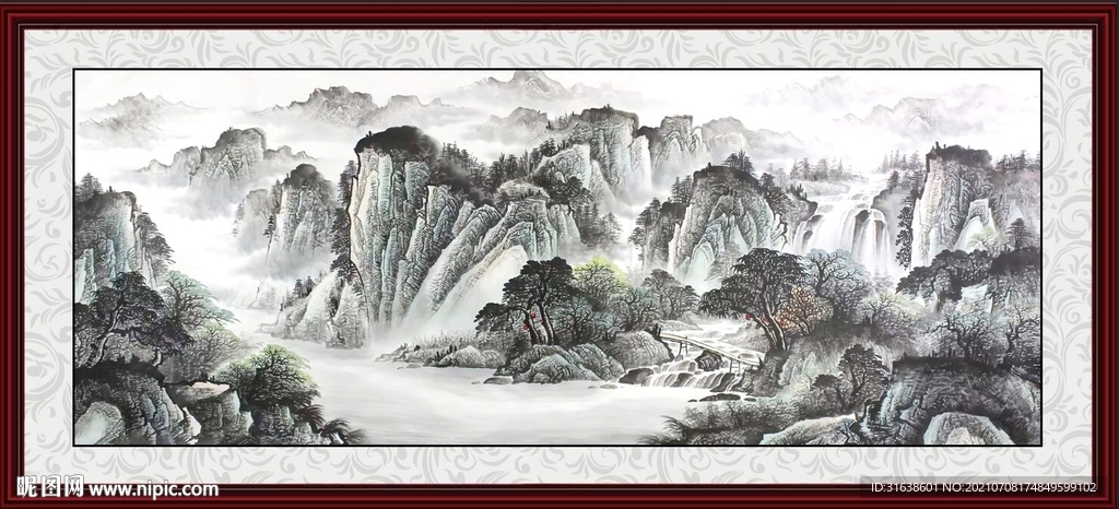 山水画