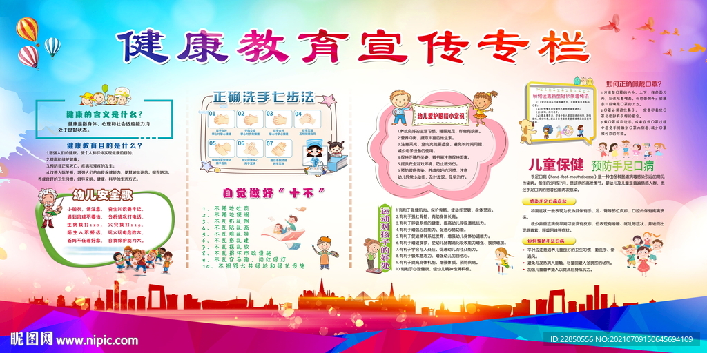 健康教育宣传栏