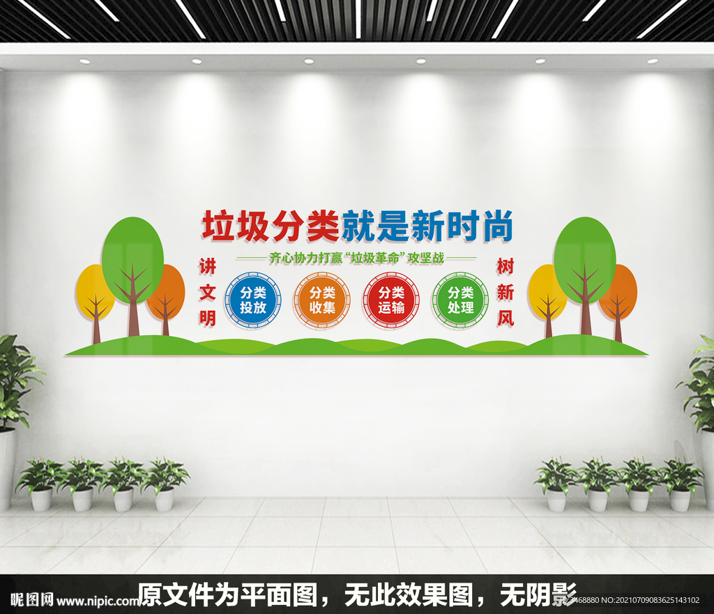 垃圾分类文化墙