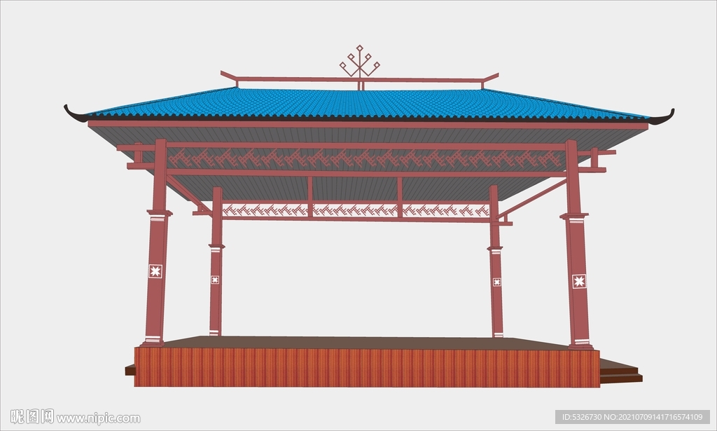 表演亭效果图