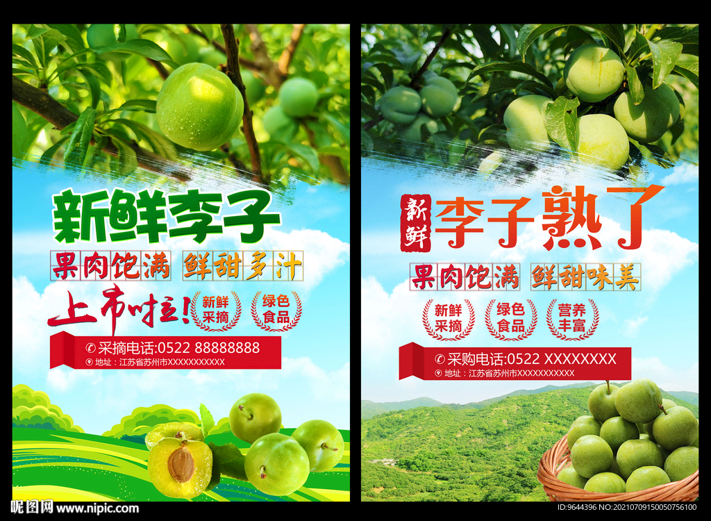 李子海报