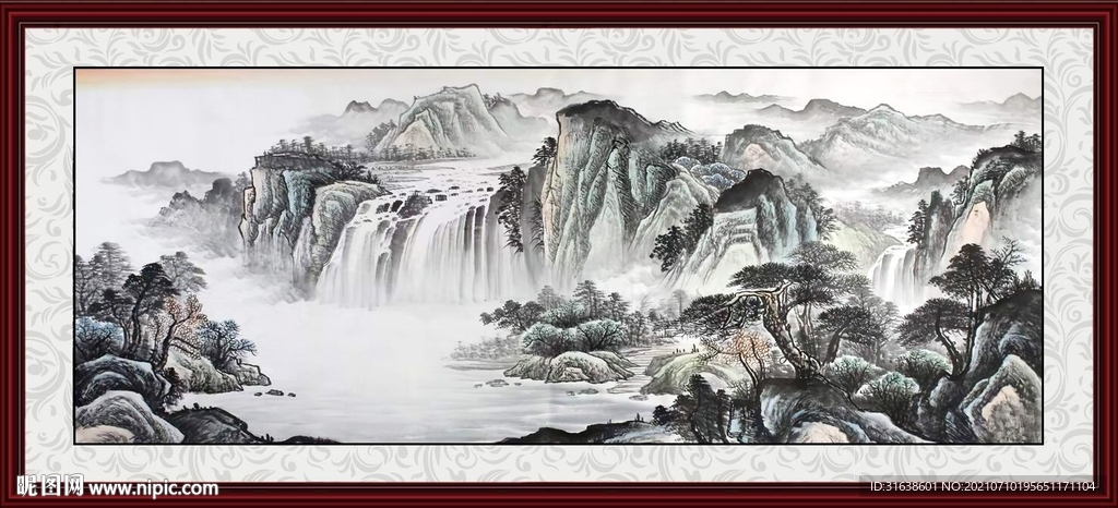 山水画