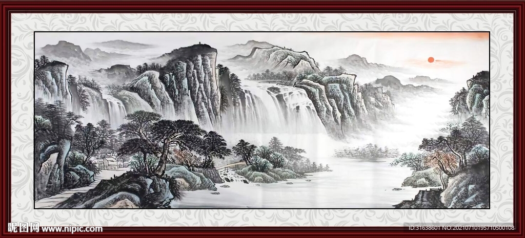 山水画