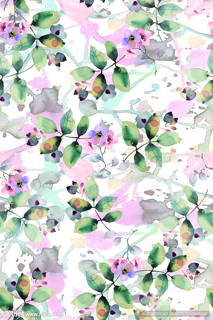 手绘花