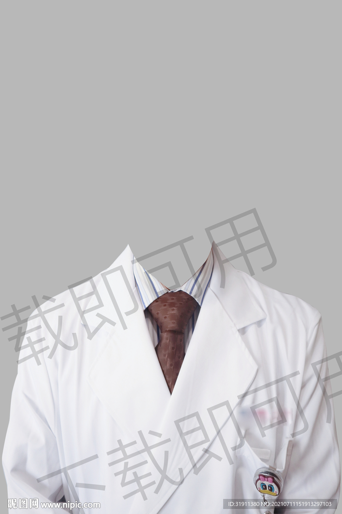 医生白大褂形象照