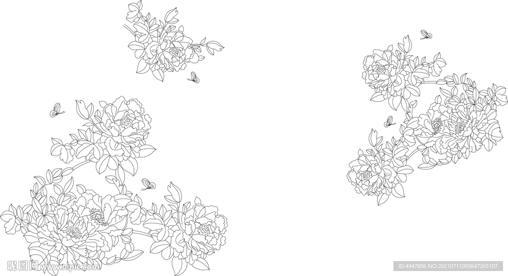 花 矢量图
