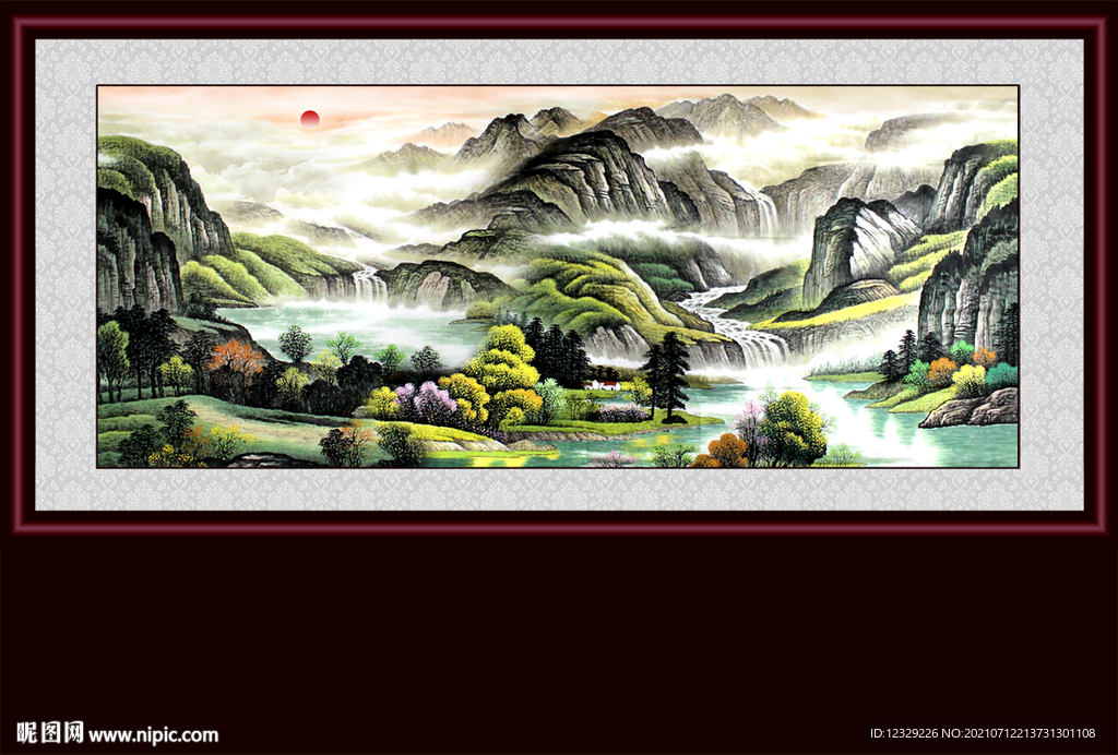 山水画