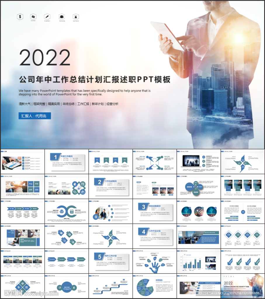 商务会议汇报项目介绍PPT