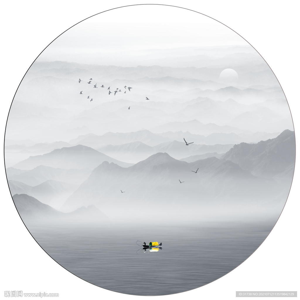 山水画 