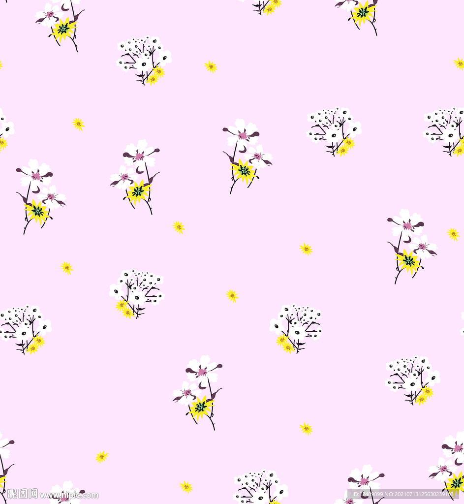 手碎花