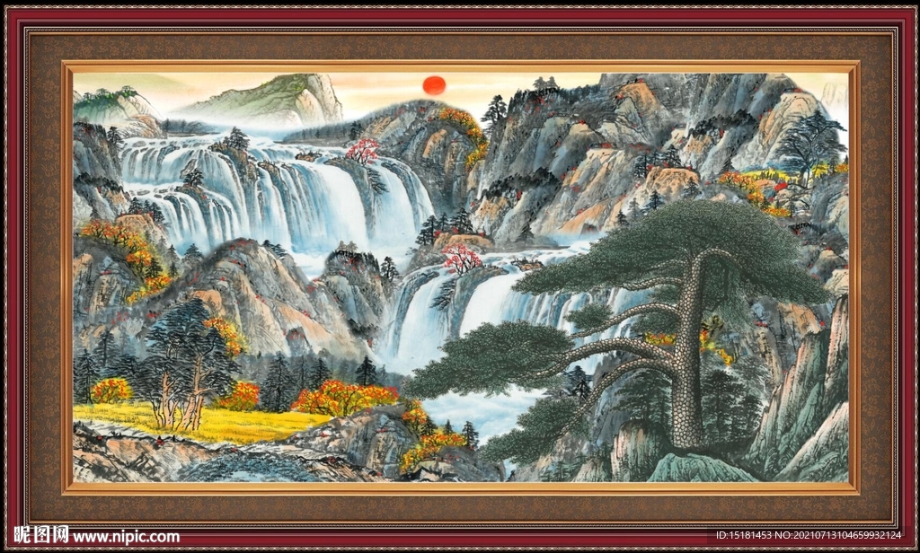 山水画
