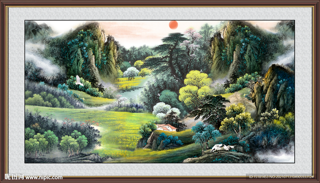 国画山水