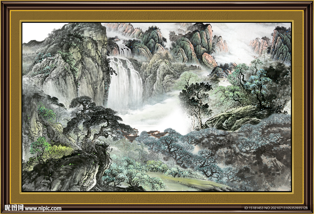 山水风景 