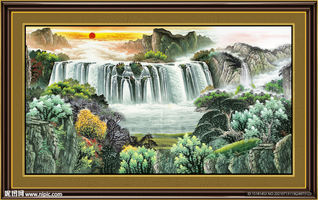 山水风景 