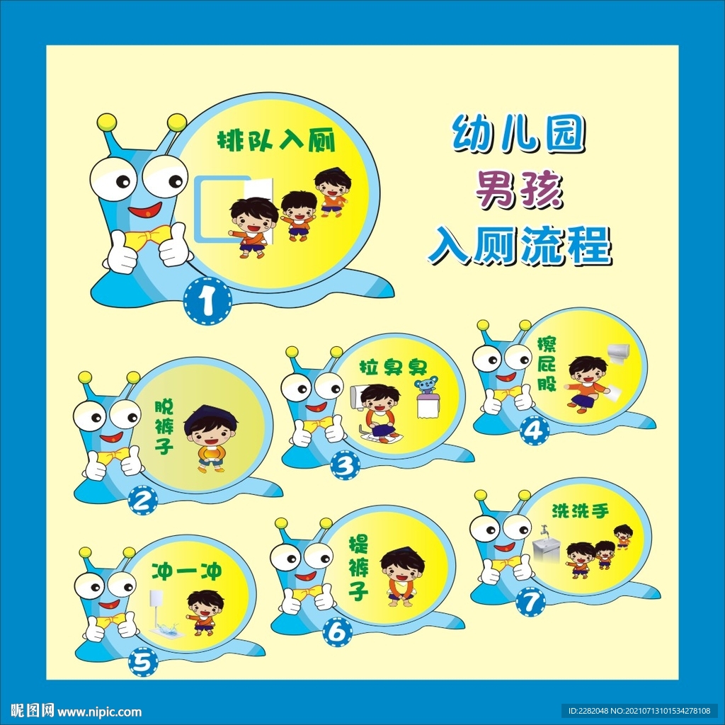 幼儿入厕步骤