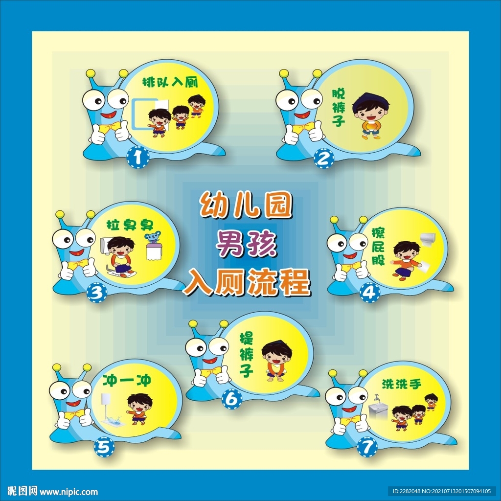 幼儿入厕步骤