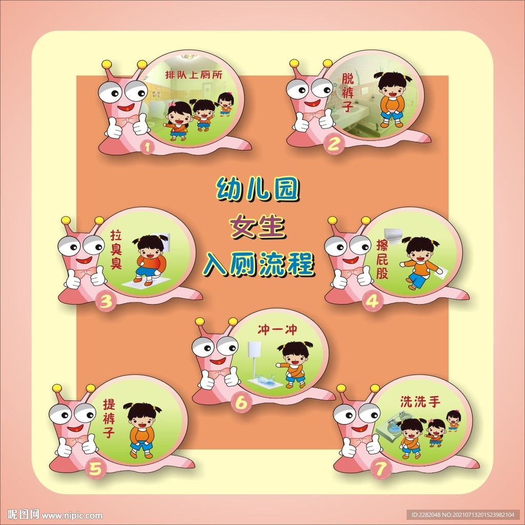 幼儿入厕步骤
