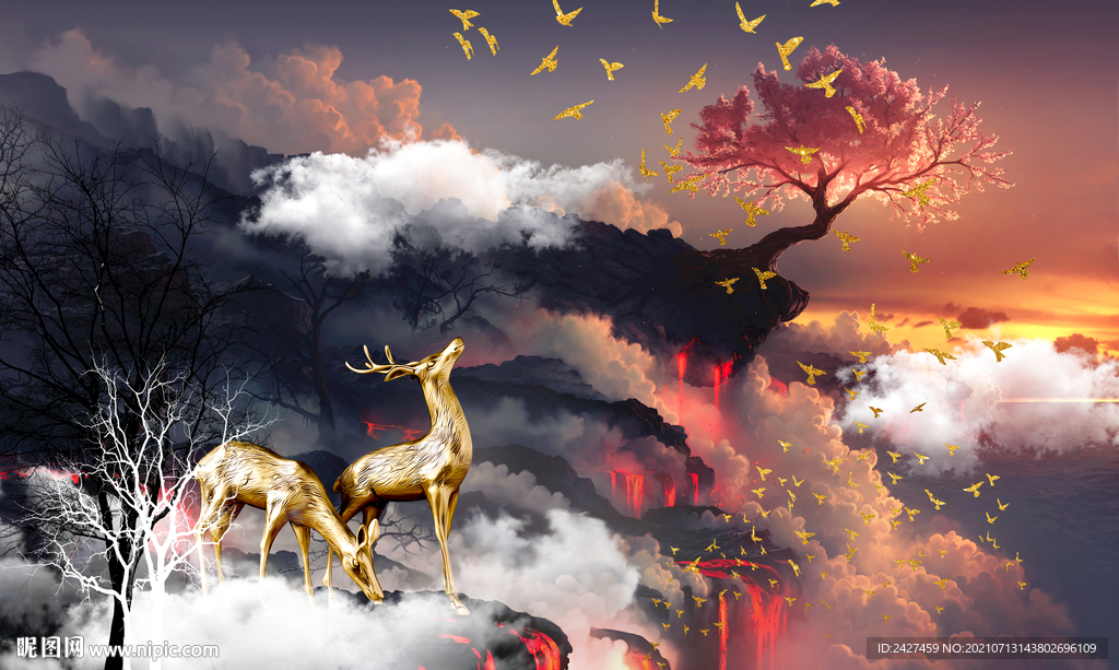 晶瓷装饰画图片