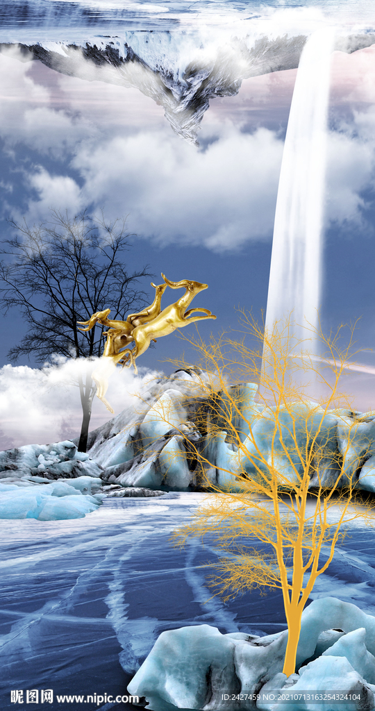 晶瓷装饰画图片