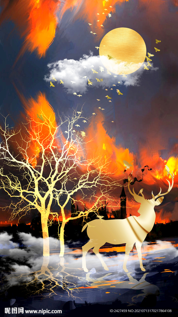 晶瓷装饰画图片