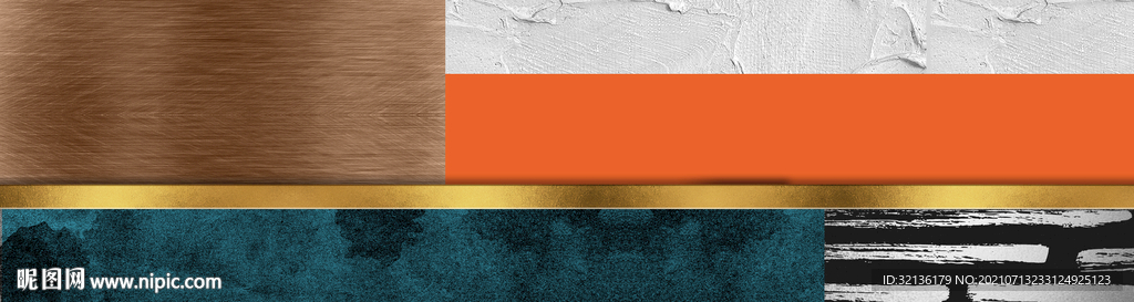 现代几何抽象装饰画