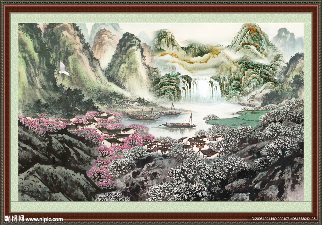 山水画 