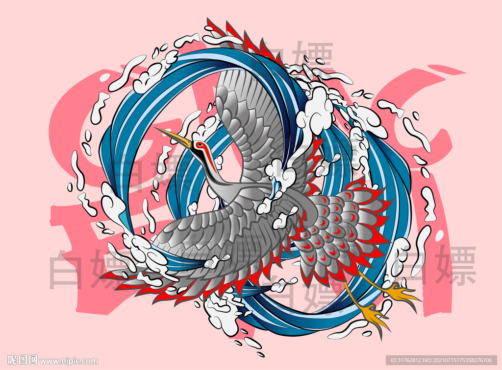 大牌印花