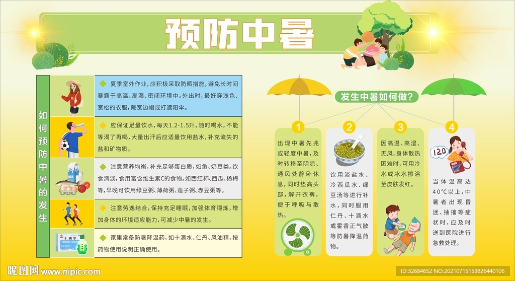 预防中暑