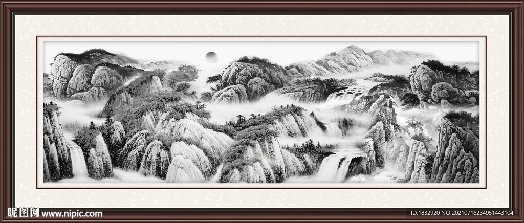 山水水墨